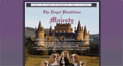 Desktop Screenshot of majestycavalier.com